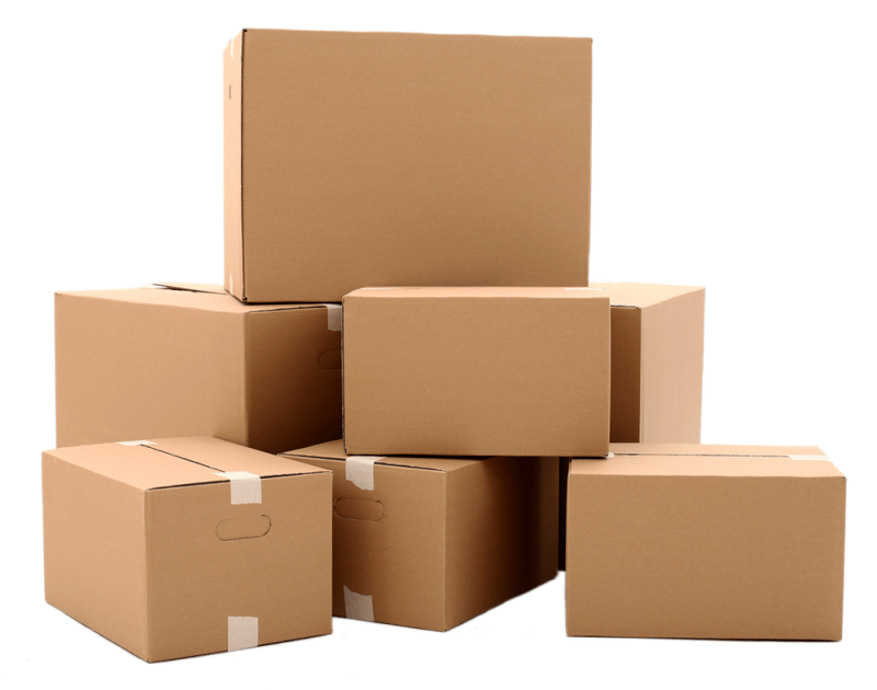 Những chiếc thùng carton được sử dụng vào nhiều mục đích khác nhau
