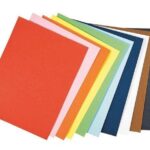 Màu sắc đa dạng là ưu điểm của giấy Bristol