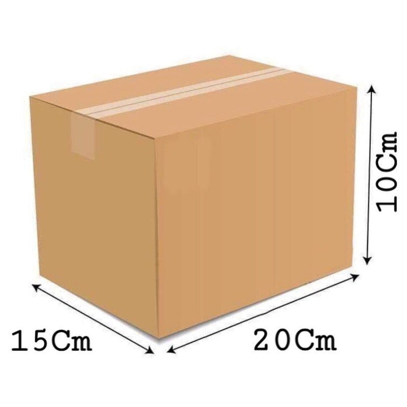 Một số đặc điểm kỹ thuật của hộp carton 20x15x10 cm